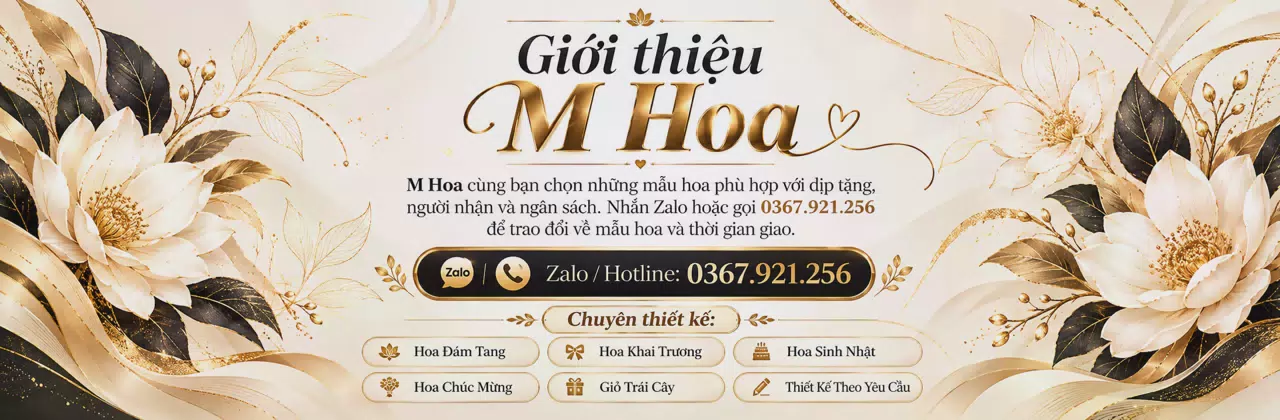 Ảnh bìa Shop hoa tươi Phường Long Phú An Giang - Gói ghém những lời muốn gửi